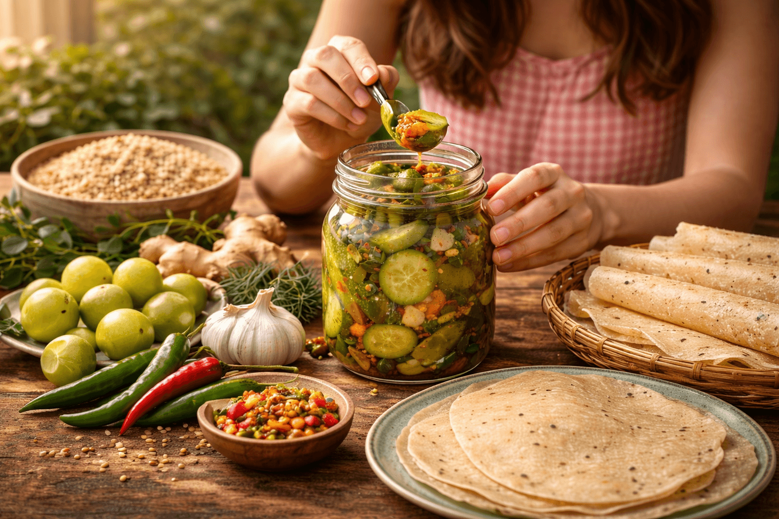 Pure Homemade Goodness – homemade pickles, papad and grains by ChamparanSwad Kitchen